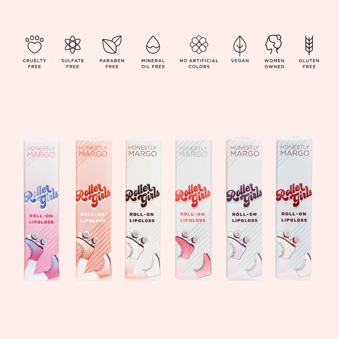 Roller Girls Roll-On Lipgloss Set