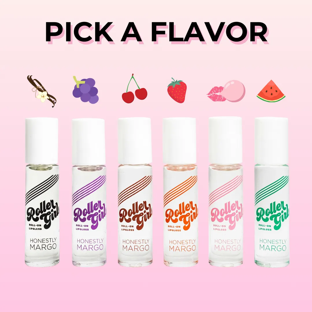 Roller Girls Roll-On Lipgloss Set