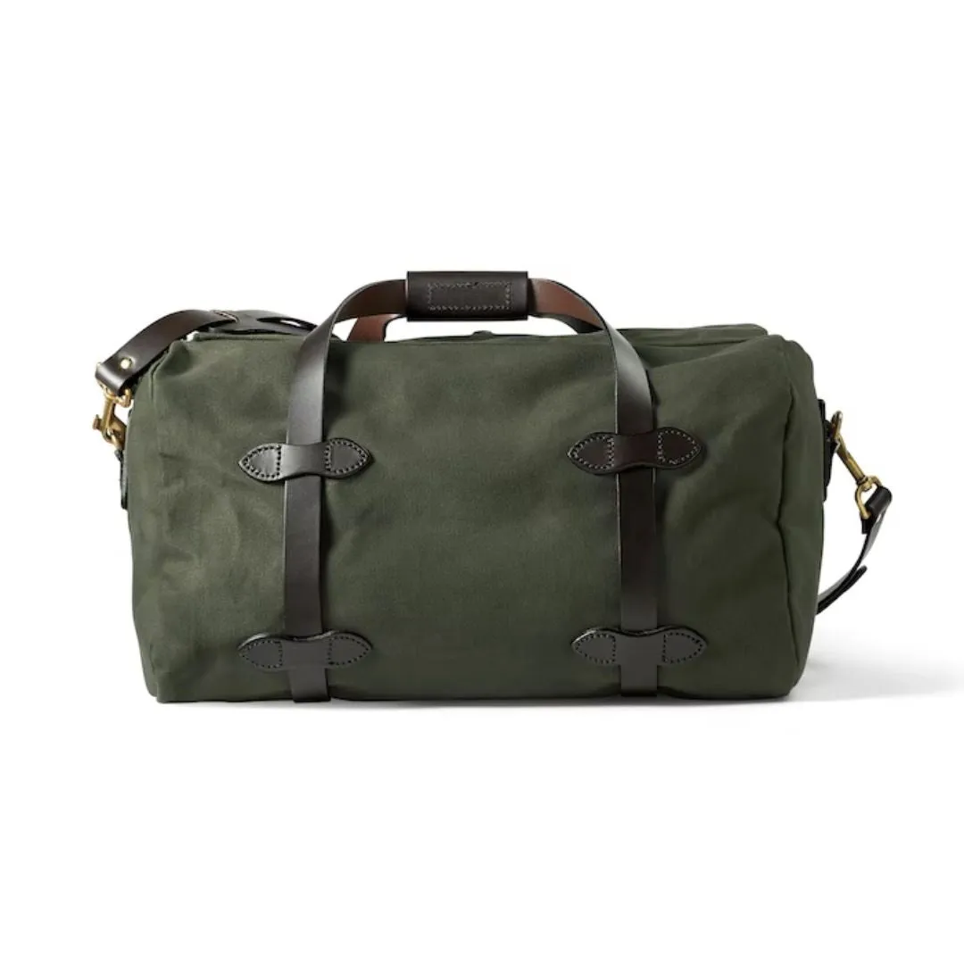 Rugged Twill Small Duffle (Otter Green)
