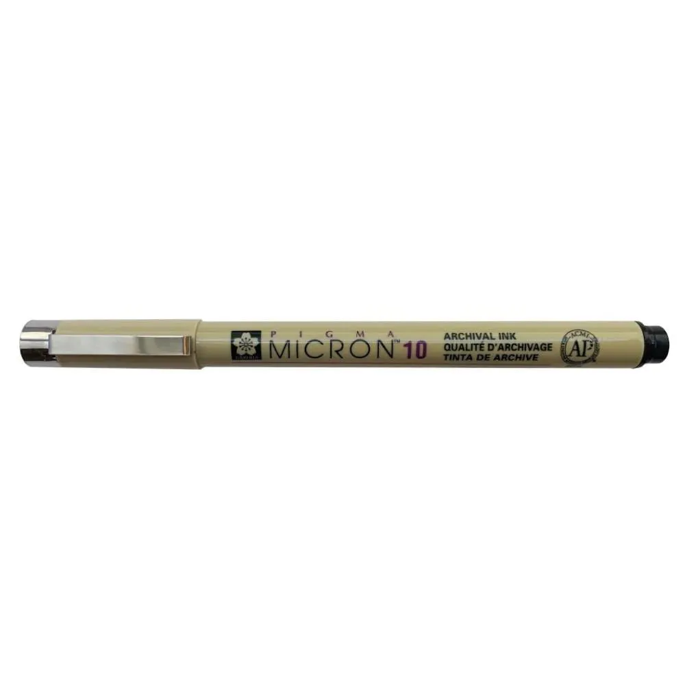Sakura Pigma 10 Micron 0.60mm Pen, Black