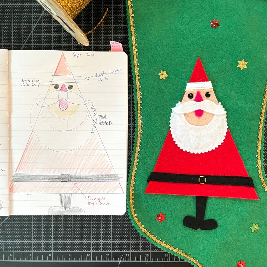 Santa Christmas Stocking