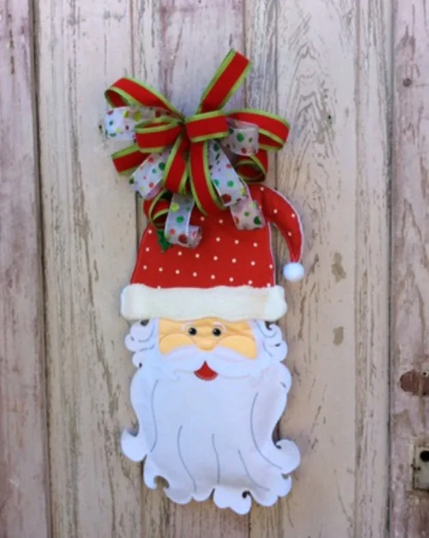 Santa Door Hanger Swag