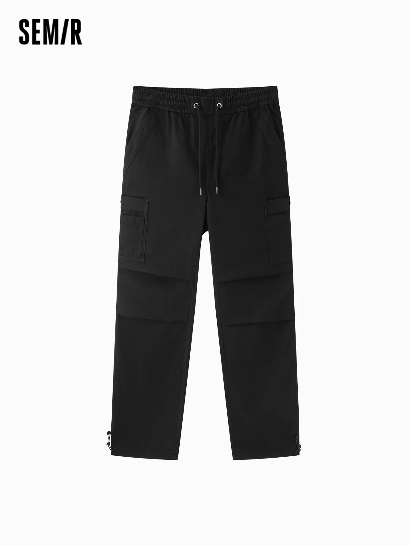 Semir Men Loose Fit Straight Leg TrousersCasual Trousers