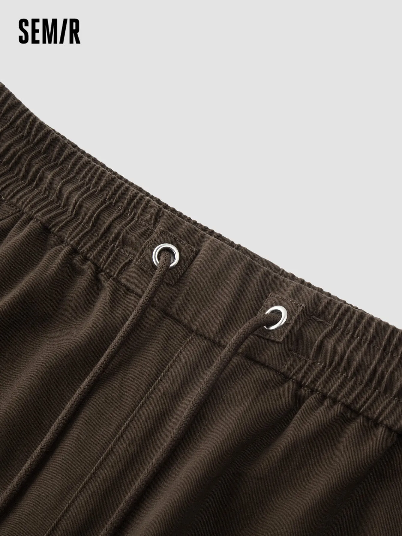 Semir Men Loose Fit Straight Leg TrousersCasual Trousers