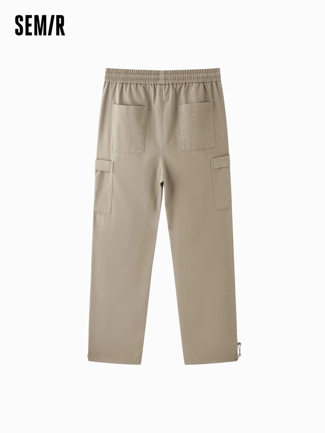 Semir Men Loose Fit Straight Leg TrousersCasual Trousers