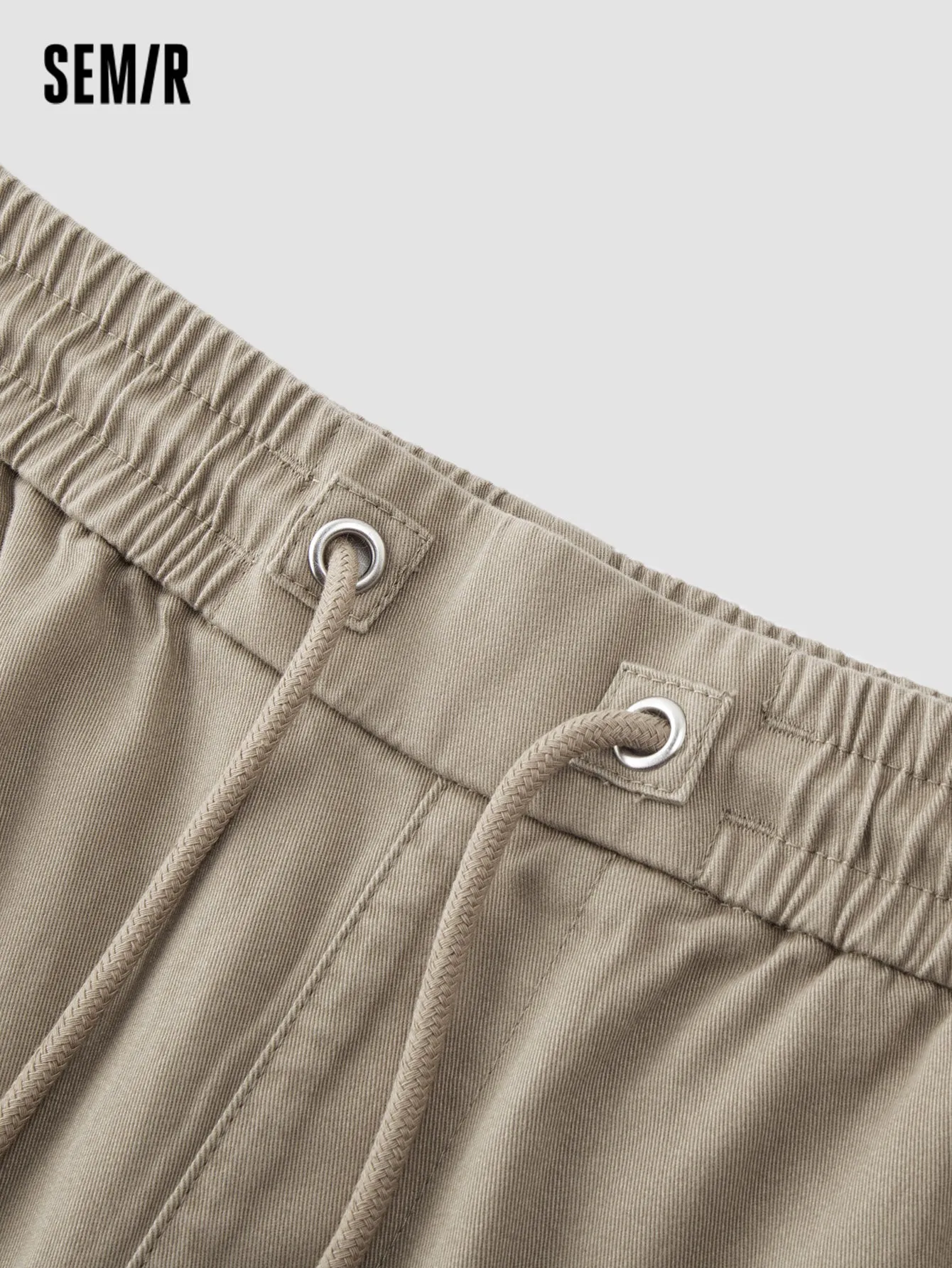 Semir Men Loose Fit Straight Leg TrousersCasual Trousers