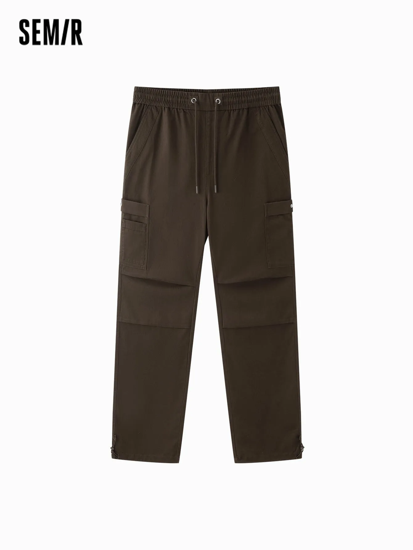 Semir Men Loose Fit Straight Leg TrousersCasual Trousers