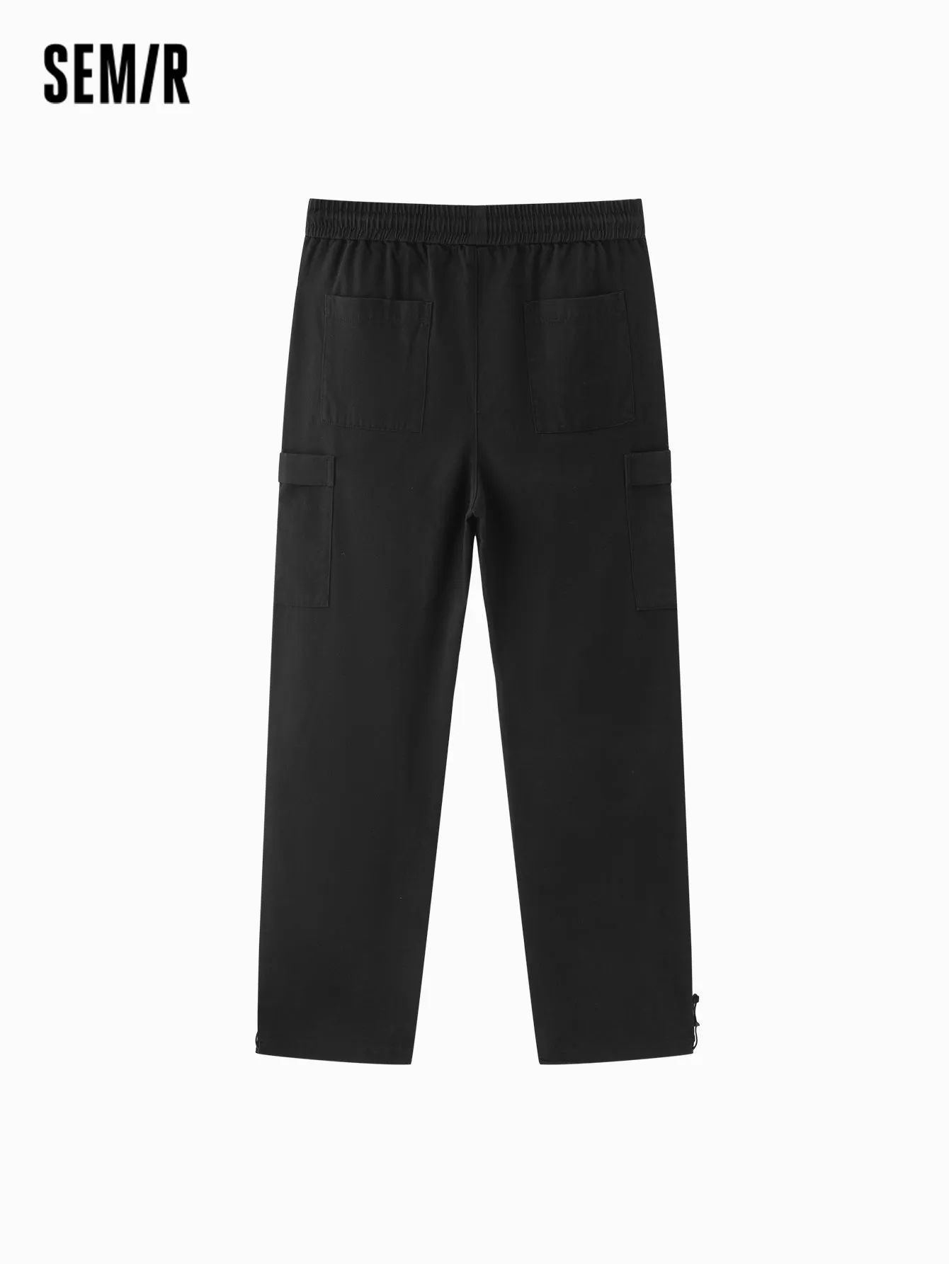 Semir Men Loose Fit Straight Leg TrousersCasual Trousers