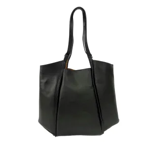 Shell Shaped Genuine Leather Casual Handbag - Multiple Colors