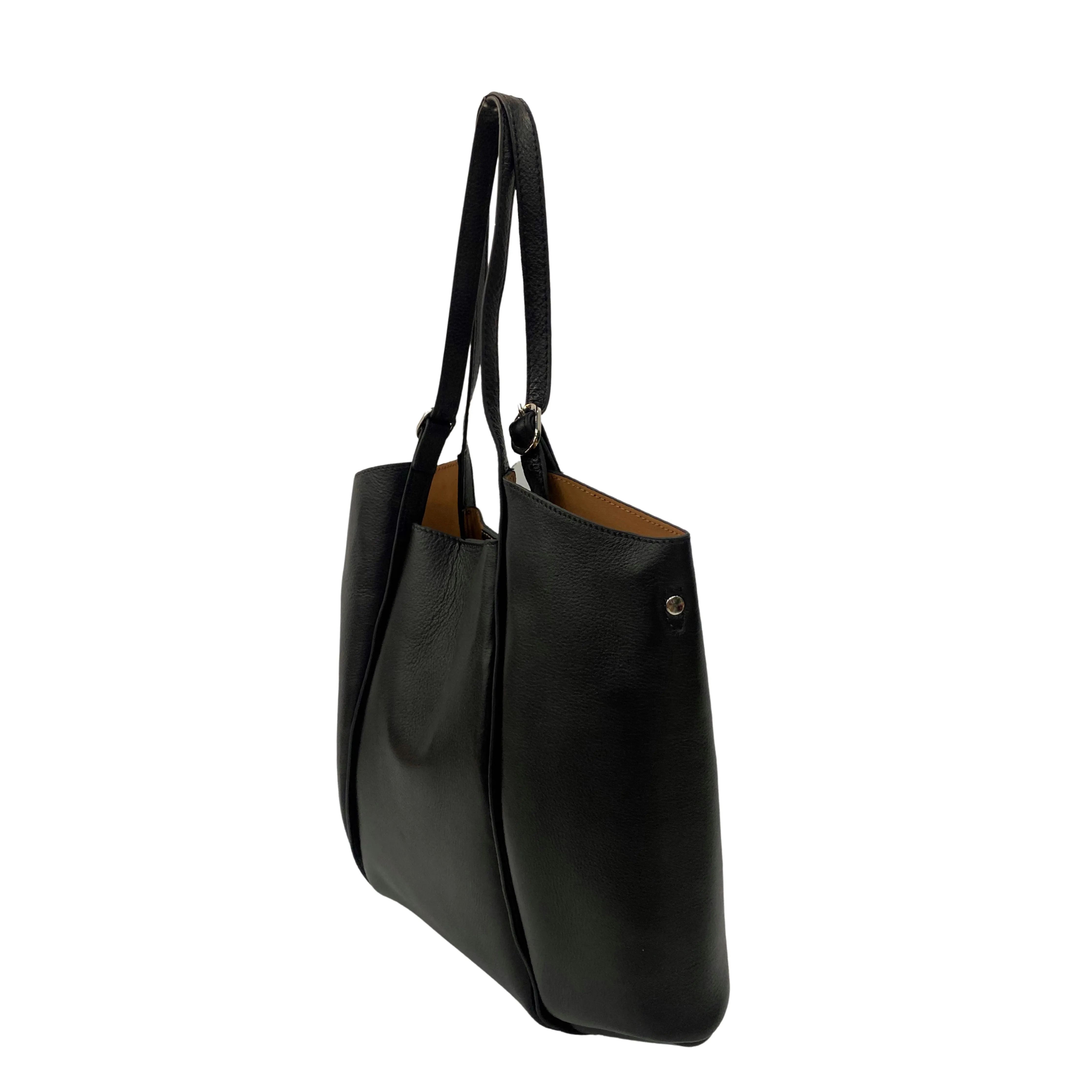 Shell Shaped Genuine Leather Casual Handbag - Multiple Colors
