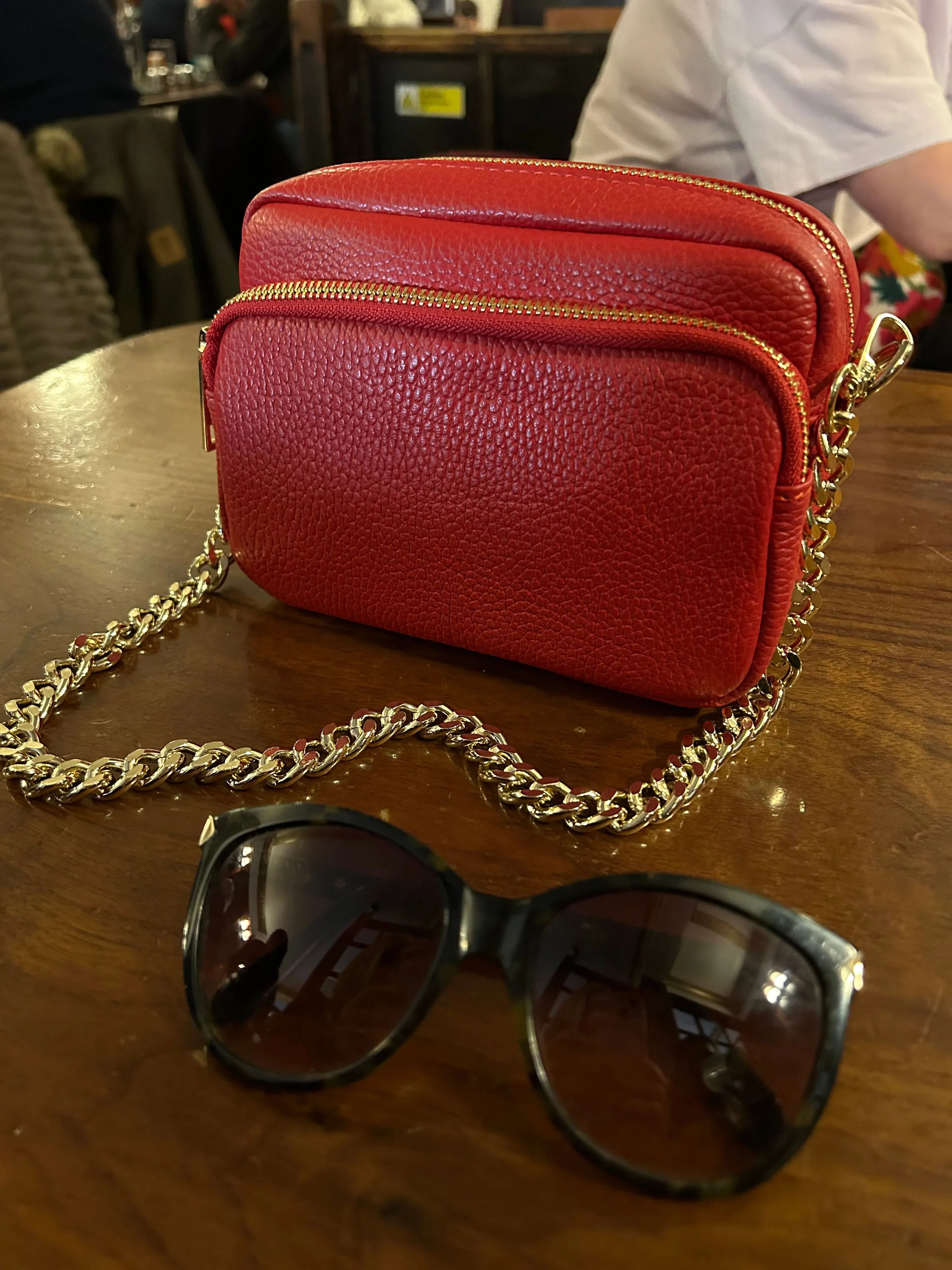 Shoulder Chain Bag Strap | Gold