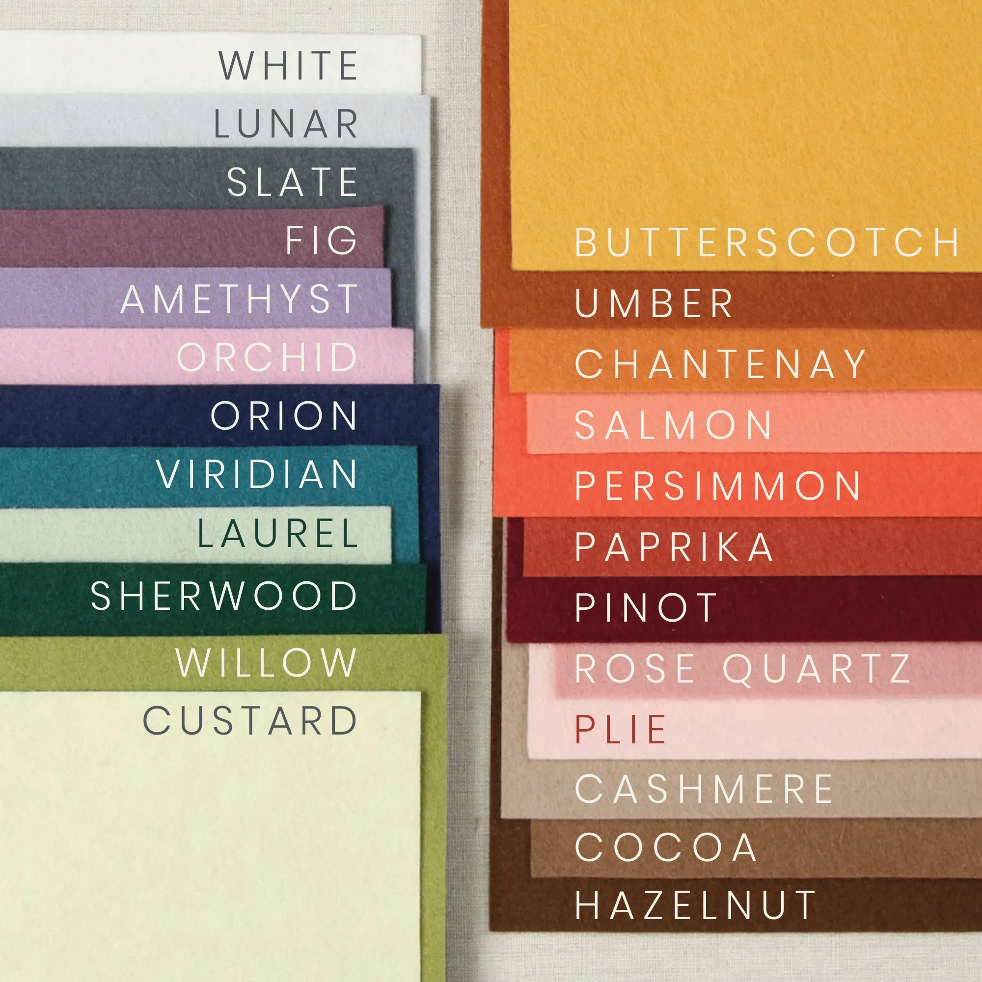 Slate Pure Wool Felt