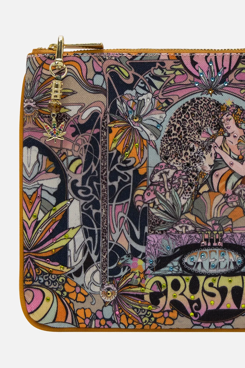SMALL CANVAS CLUTCH DAY TRIPPIN