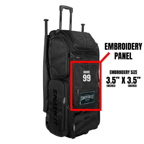 SMASH OPS V3 GUERRILLA Black Out Roller Bag