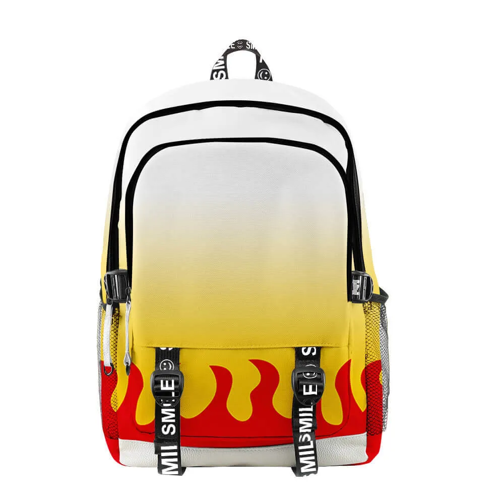 Tanjiro Zenitsu Giyu Backpack Teens and Adults Schoolbag Daypacks Fashion Travel Rucksack for Students