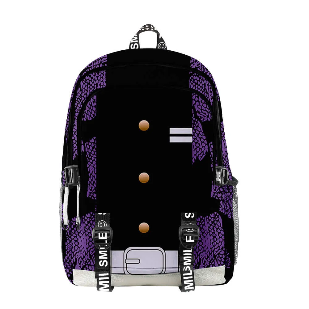 Tanjiro Zenitsu Giyu Backpack Teens and Adults Schoolbag Daypacks Fashion Travel Rucksack for Students
