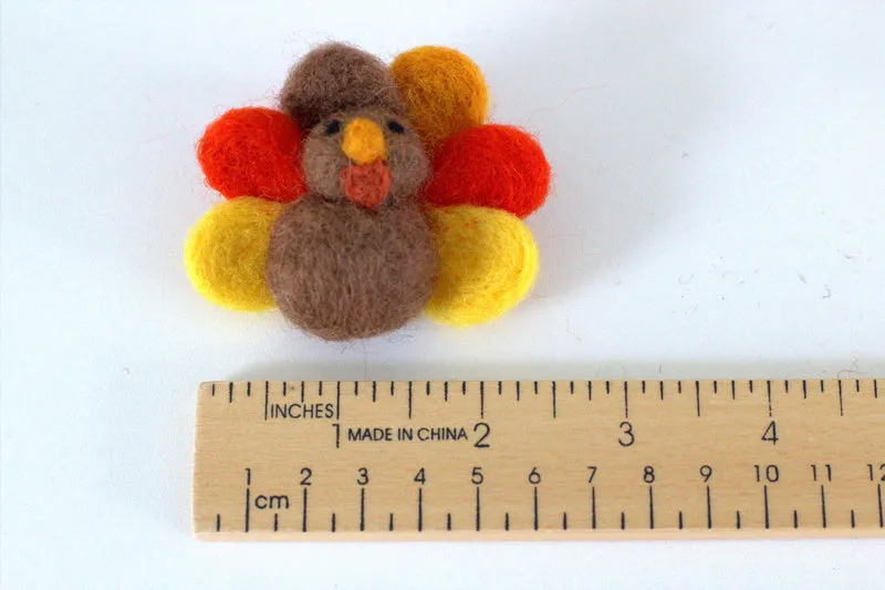 Thanksgiving Turkey Felt Shapes