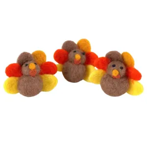 Thanksgiving Turkey Felt Shapes