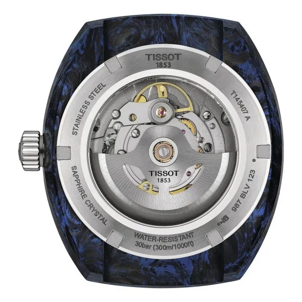 Tissot Sideral S Powermatic 80, Black Dial, 41mm (T1454079705701)