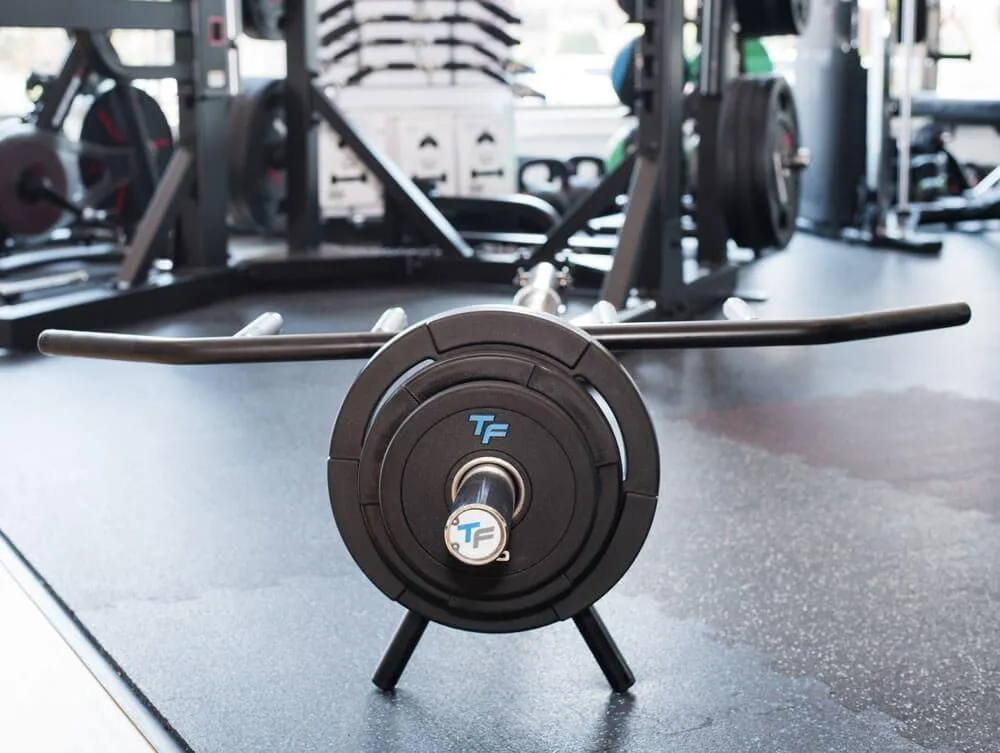 Top Fitness Olympic Multi-Grip T-Bar Row Handle for Landmine