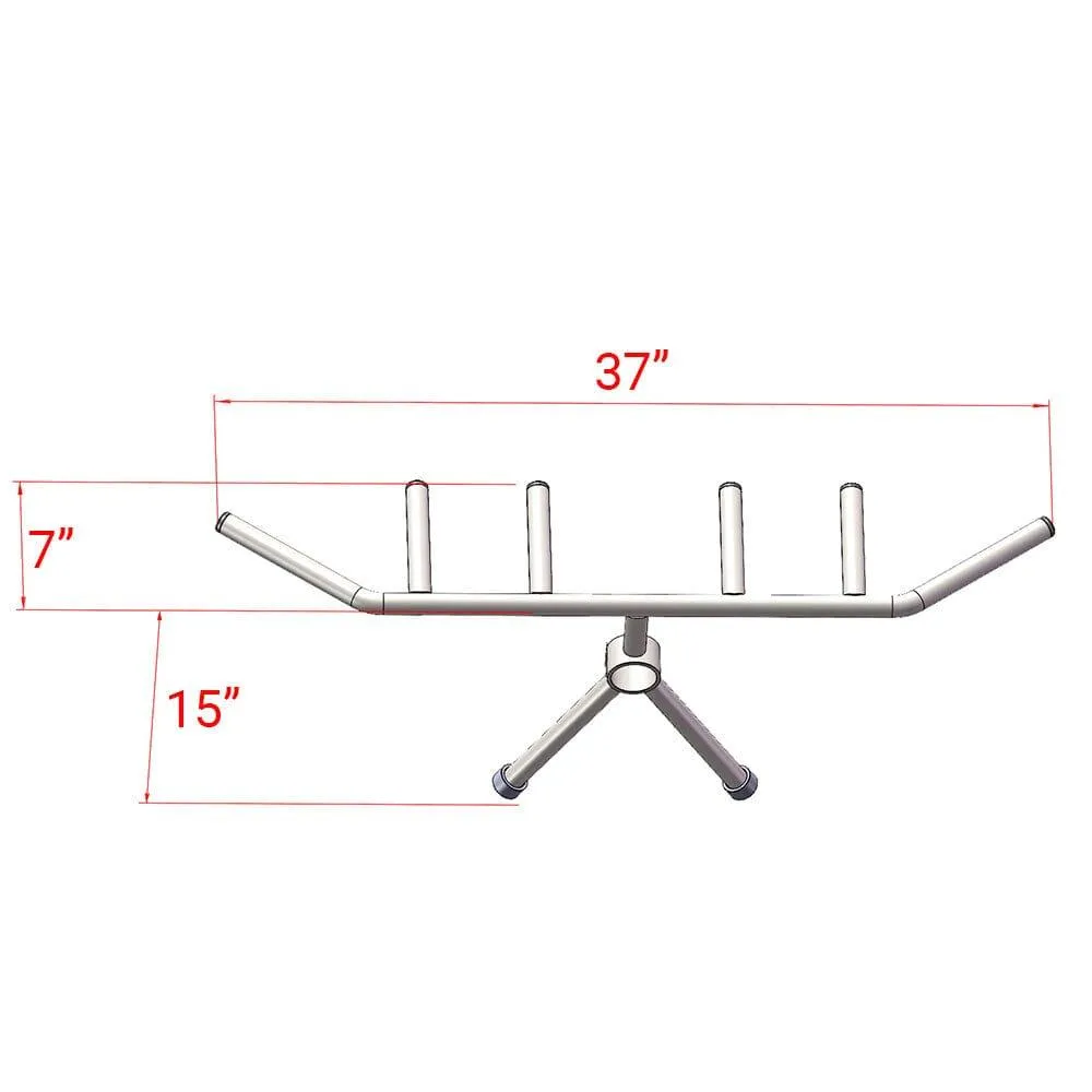 Top Fitness Olympic Multi-Grip T-Bar Row Handle for Landmine
