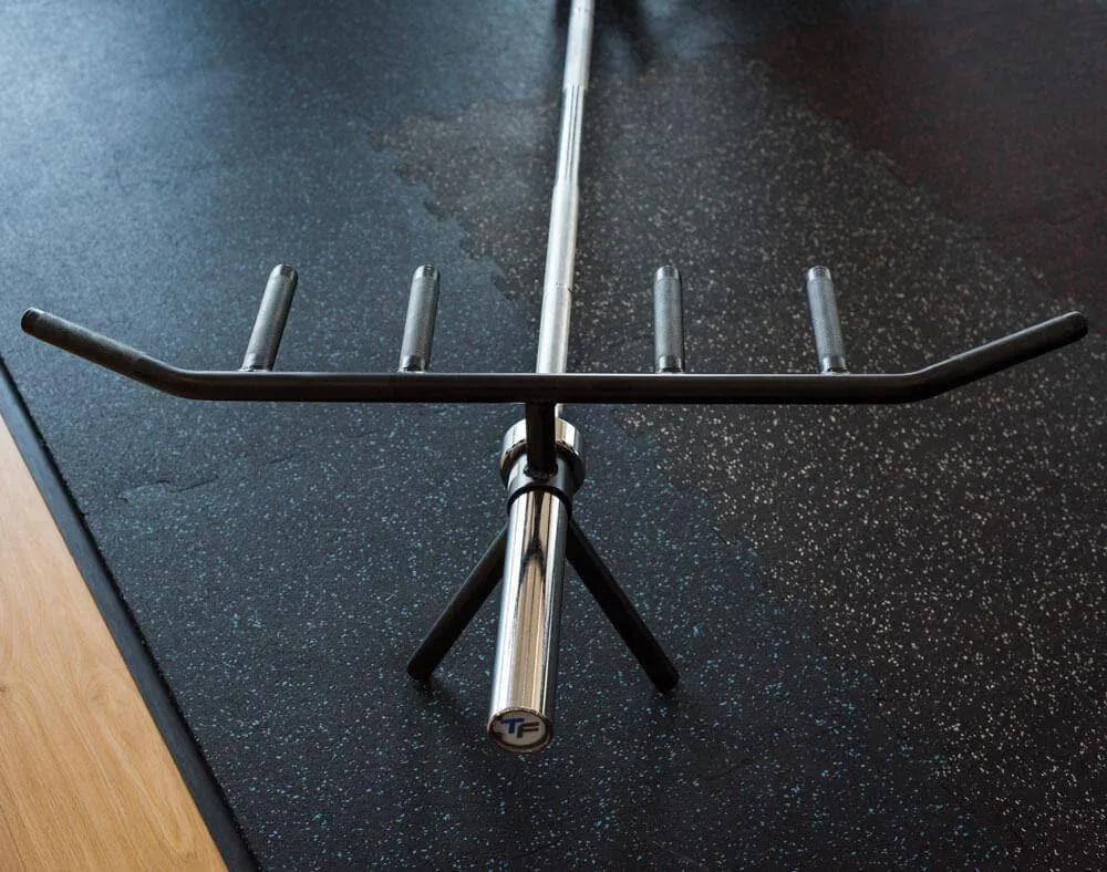 Top Fitness Olympic Multi-Grip T-Bar Row Handle for Landmine