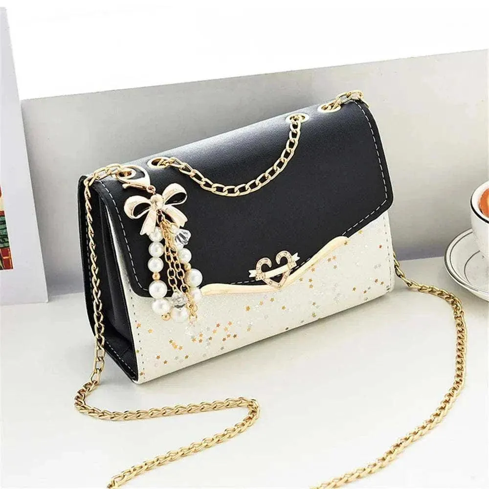 Trendy Sequin Messenger Shoulder Bag | Eye-catching Design
