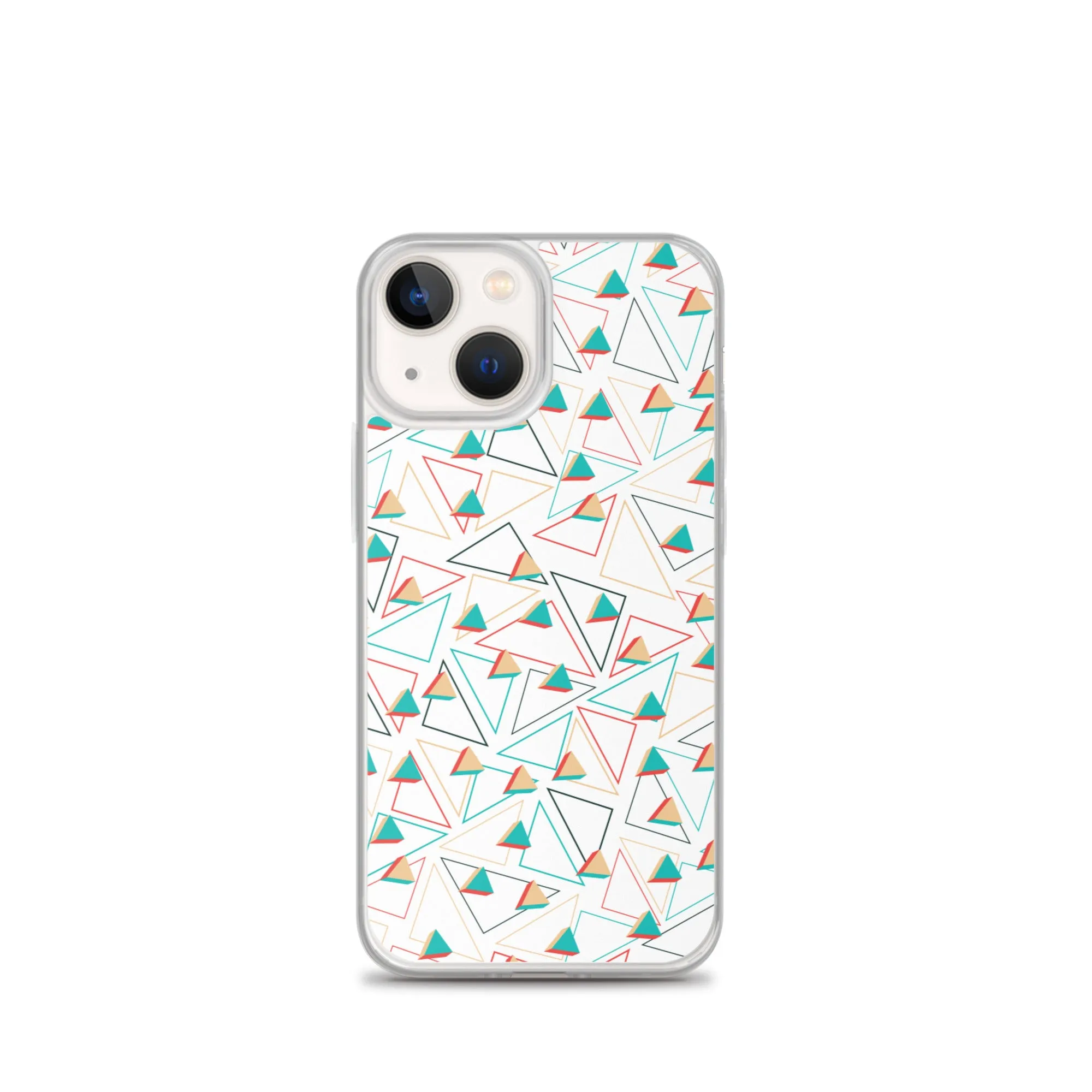 Triangular Candied White iPhone Case