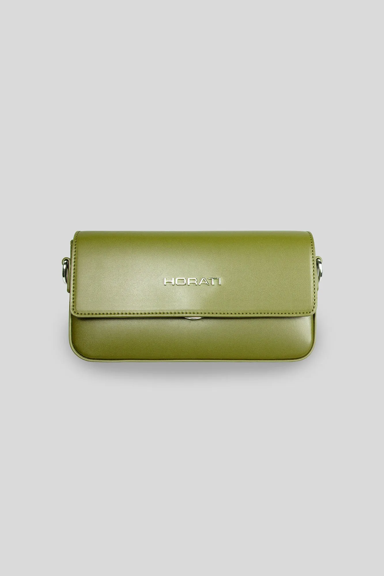 Vegan Leather Bag — Olive