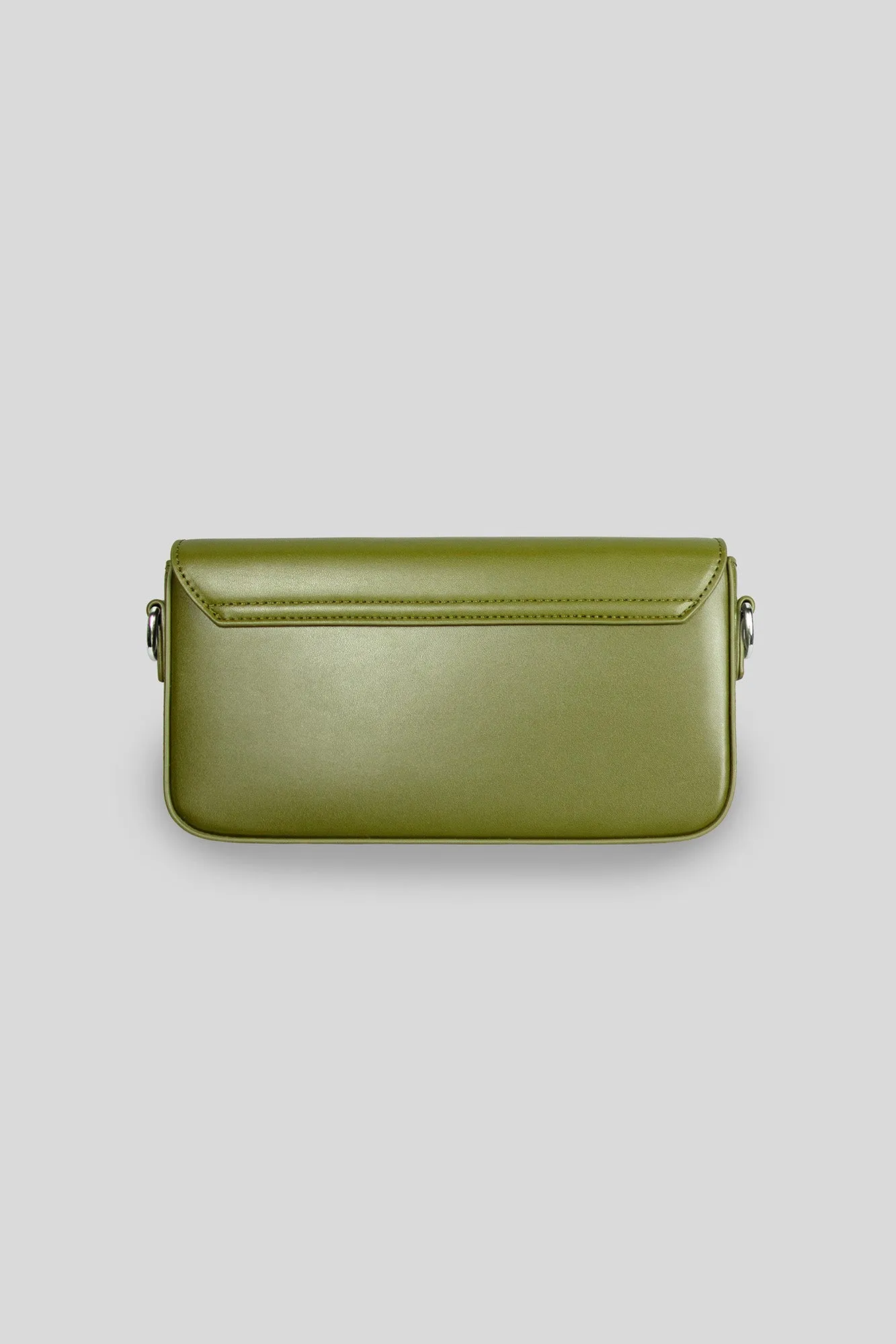 Vegan Leather Bag — Olive