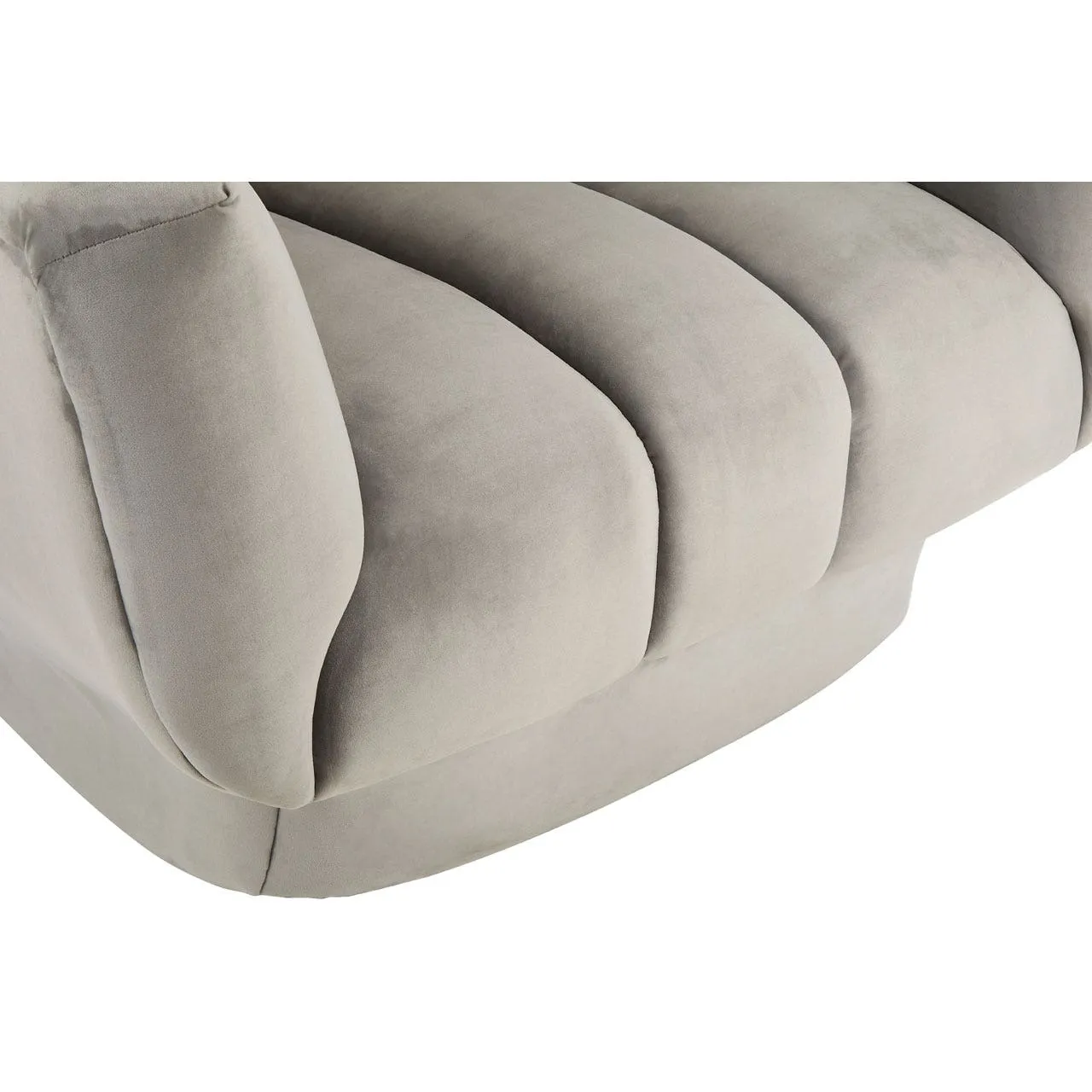Velvet Upholstered Ultra Modern Chair