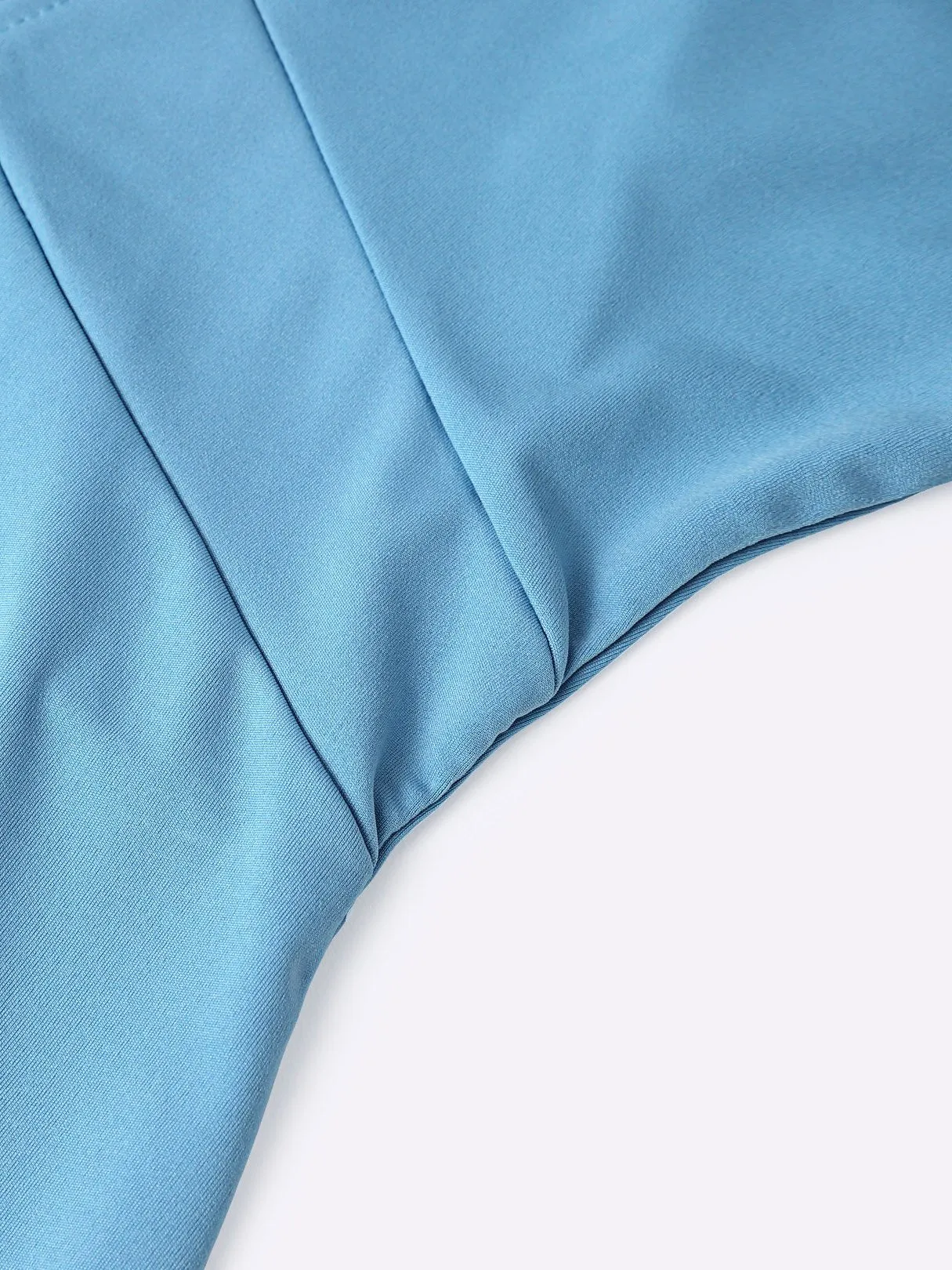 Wholesale Halter Sleeveless Plain Zip Back Hollow Cut Out Mini Dress